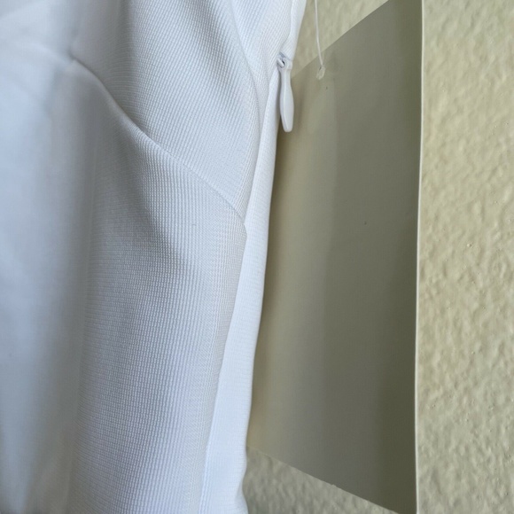 Boston Proper Women' Formal Evening Maxi Dress Color Block Black White Medium - Picture 5 of 10